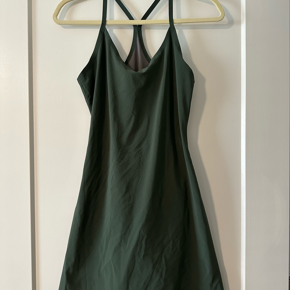 Outdoor Voices Green Mini Dress
